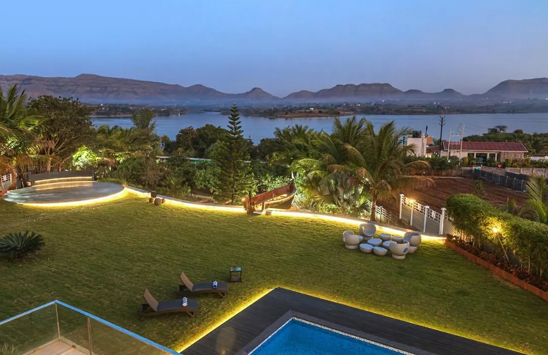 Saffronstays Jannat, Igatpuri 100 Percent Pet-Friendly Villa With Amazing Lake View-1