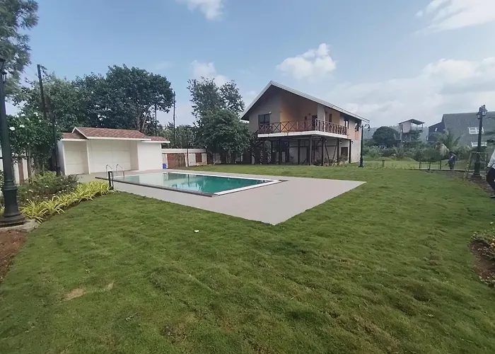 Lake View Holiday Villa Near Sula Wine Yard With 3 Bdrms Nashik